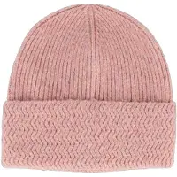 Maximo - Girl's Beanie m. Umschlag - Gorro size 55-57 cm, fucsia