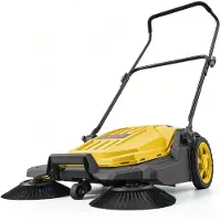 OEM Máquina de limpieza a mano, 650 mm, depósito de 18,9 litros, color amarillo