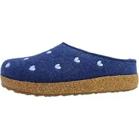 Iesse Schuh - Women's Grizzly Cuoricini - Zapatillas de estar por casa size 42, azul