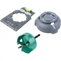 Wolfcraft Kit Para El Montaje De Cajas Eléctricas En Sistemas De Construcción Seca - L/Wf5897000