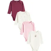 Cool Club Pijama entero/body cyclam / rosa / blanco