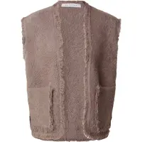 Rino & Pelle Chaleco de punto 'Vita' taupe