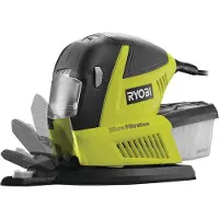 Ryobi Lijadora multifunción RMS180-SA30 de 180W, con velocidad variable de 6.000 a 12.000 oscilaciones por minuto, suministrada en una bolsa de transporte