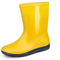 Beck Botas de lluvia amarillo
