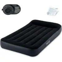 Intex 64146ND Colchón hinchable con bomba eléctrica integrada 191 x 99 x 25 cm