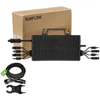 OEM Microinversores solares, 4 canales, tecnología MPPT, monitorización inteligente vía WiFi, 2400W, 230V, 16-60V