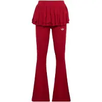 Adidas adidasMALLAS DE PUNTO SLIM RUFFLE 164 Team Victory Red Niño