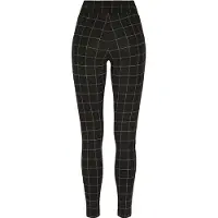 Urban Classics Leggings negro / blanco