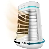 Cecotec Calentador De Cerámica Readywarm 1550 Max Ceramic Rotate Smart 8274
