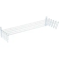 Sauvic Tendedero Extensible Recubierto De Plástico 130 Cm