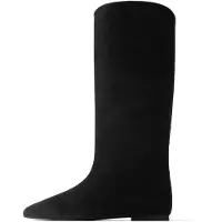 L37 HANDMADE SHOES Botas 'LEAVES ON THE GROUND' negro