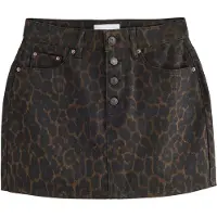 Next Falda marrón / negro