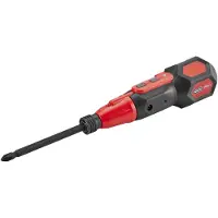 4K5 610.300A, Destornillador, mango recto, 1/4", color , detalles en rojo, 280 RPM, 2 N·m