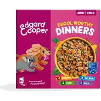 Edgard & Cooper Adult Drool Worthy Dinners Multipack - 8 x 150 g