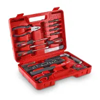 Kwb 370610: Caja de herramientas (+ herramientas), 35 piezas. Dimensiones (ancho x alto x profundidad): 31,5 x 24 x 8,3 cm