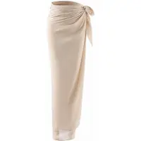 Emilie collection Toalla de playa 'Pareo sarong viscose' beige