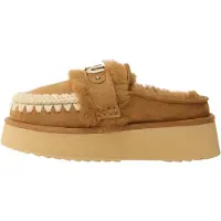 Mou Zapatos abiertos beige claro / cognac