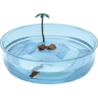 Ferplast - Refugio para tortugas, modelo OASI, 34,5 x 9,5 cm