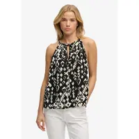 Superdry para mujer. W6012102A Top de tirantes Beach negro (XS), Casual, Viscosa, Sin mangas / Tirantes, outlet 2026.