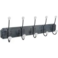 Five Simply Smart Percha De Madera 5 Perchas 60x20