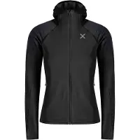 Montura - Women's Action Hooded Maglia - Forro polar size S, negro