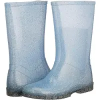 Beck Botas de lluvia azul claro / plata