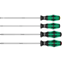 Wera Juego de destornilladores Kraftform Plus, de 4 piezas