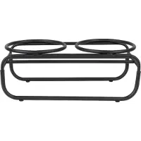 District 70 Butler Soporte para Comederos - Perro - M - Negro