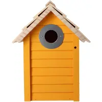 Bûten Cabaña de playa Nistkasten en Sint Eustatius, color naranja | Productos para nidos de Buzzy Home