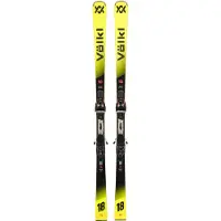 Völkl - Packs (esquí + fijaciones) - Racetiger GS + rMotion-T 12 Red 2027 de Madera - Talla 178 cm - Amarillo