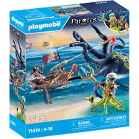 Playmobil Batalla Contra El Pulpo Gigante Juego De Construcción