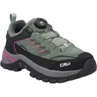 CMP - Women's Rigel 2.0 Low Fitgo WP Trekking Shoes - Zapatillas multideporte size 38, negro