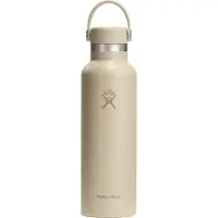 Hydroflask - Standard Mouth with Standard Flex Cap - Botella térmica size 621 ml, beige