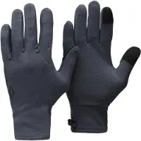 Black Diamond - Midweight Wool Liners - Guantes size S, azul