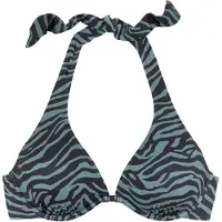 Venice beach Top de bikini oliva / negro