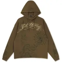 Ed Hardy Sudadera caqui / mezcla de colores