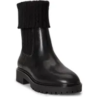 Ralph Lauren para mujer. 802P17088001 Botines de piel Allyson negro (37), 1 a 3cm, Ninguno, Casual, outlet 2026.