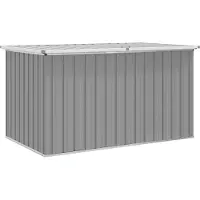 vidaXL , caja para jardín, color gris, 171 x 99 x 93 cm