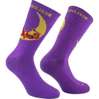 La Sportiva - Climbing On The Moon Socks - Calcetines multifuncionales size 38-40, morado