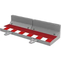 Scalextric Borde De Valla Recto 1:32 180 Mm