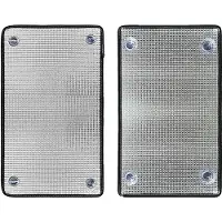 OEM Película opaca, protección UV, aislamiento térmico, lámina de aluminio, 50x50 cm