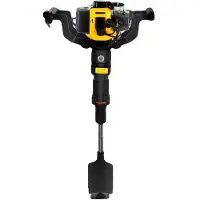 OEM Taladro de tierras, 1250W de potencia nominal, 52cc de cilindrada, 6500 RPM, arranque manual, sistema de refrigeración por aire