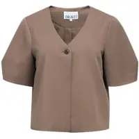 Object Blazer 'OBJLisa' marrón moteado