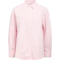 Object Blusa 'OBJREISS' rosa / blanco natural