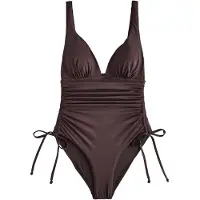 Next Bañador moldeador chocolate