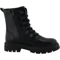 Tom Tailor Botines con cordones negro