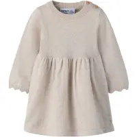 Name it Vestido beige claro