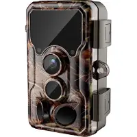 SJCAM Cámara trampa M50 para exteriores, ideal para la caza. Color: marrón