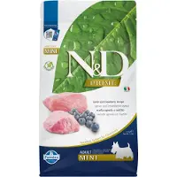N&D Pet Food 8010276021816, para adultos, sabor arándano y cordero, 2,5 kg