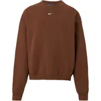 Nike - Women's Studio Fleece MW Oversize Crew - Jerséis size L, marrón